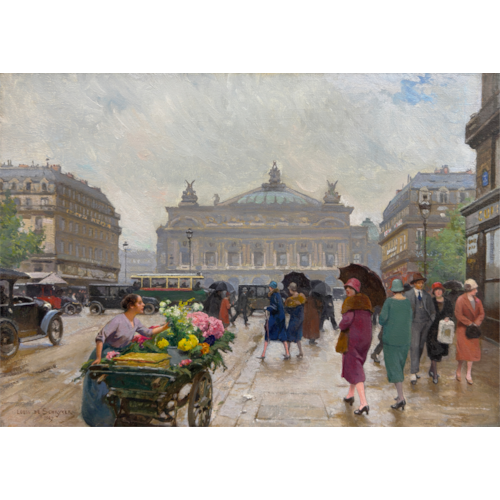 Marche aux fleurs, Rue de l’Opera